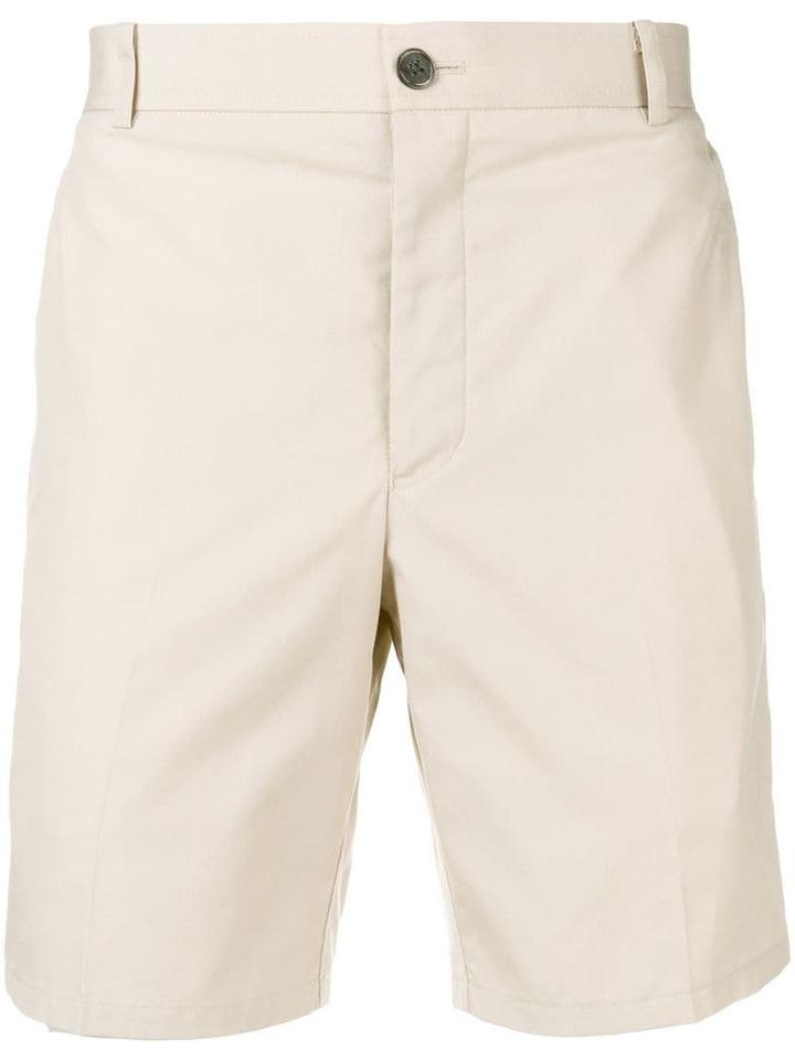 Thom Browne Tricolour Typewriter Cloth Short - Neutrals