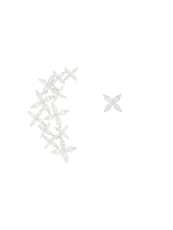 Apm Flower Stud Earrings - Metallic
