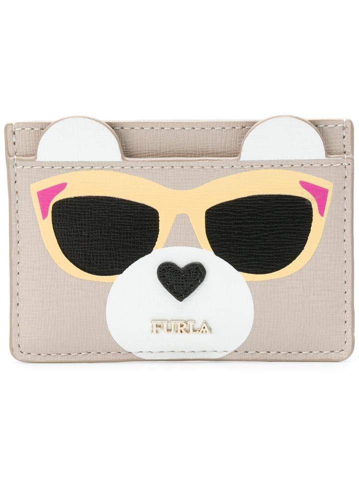 Furla Teddy Bear Cardholder Wallet - Nude & Neutrals