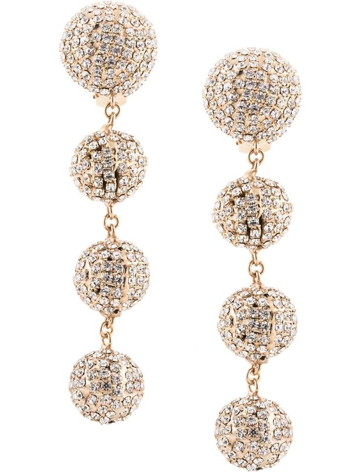 Rosantica Gold And Crystal Earrings