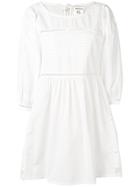 Semicouture Celestine Flared Dress - White