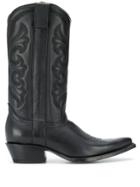 Ash Amazone Embroidered Boots - Black