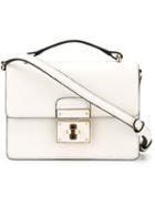 Dolce & Gabbana Rosalia Crossbody Bag, Women's, White, Leather