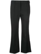 Khaite Side Slits Trousers - Black