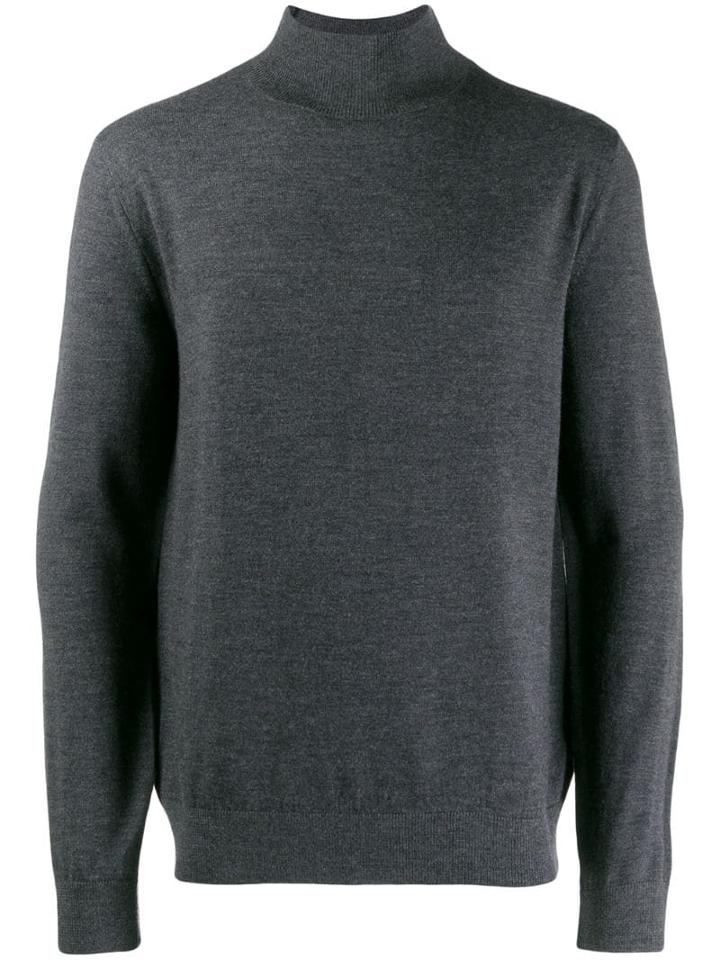A.p.c. Roll Neck Jumper - Grey