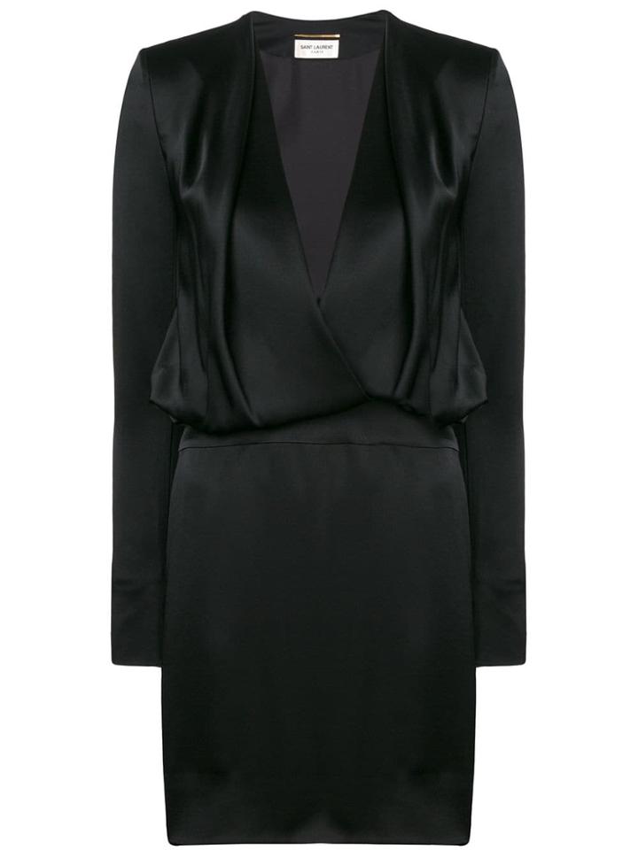 Saint Laurent Perfectly Fitted Dress - Black
