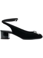 Giuseppe Zanotti Design Tonya Block Heel Pumps - Black