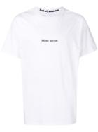 F.a.m.t. Make Sense T-shirt - White