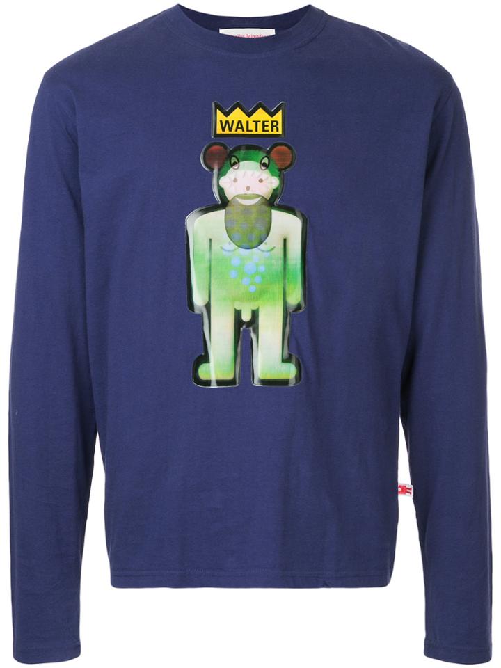 Walter Van Beirendonck Vintage 3d Changing Bear Sweatshirt - Pink &