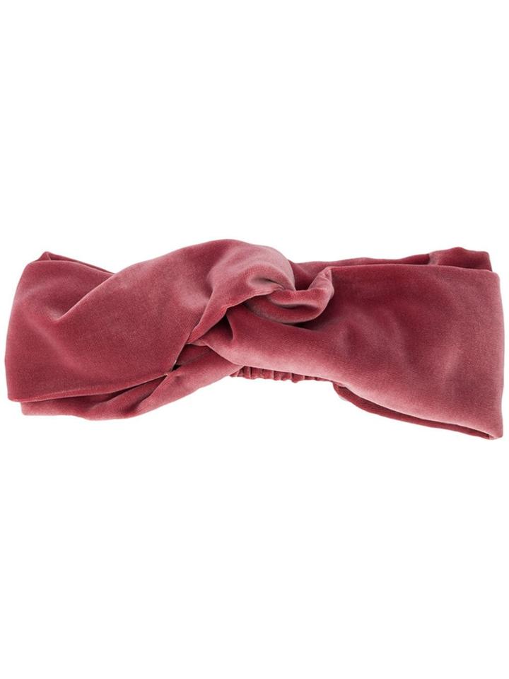 Ca & Lou Knot Detail Headband - Pink