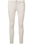Ag Jeans Skinny Cropped Jeans, Women's, Size: 27, Pink/purple, Cotton/modal/polyester/spandex/elastane