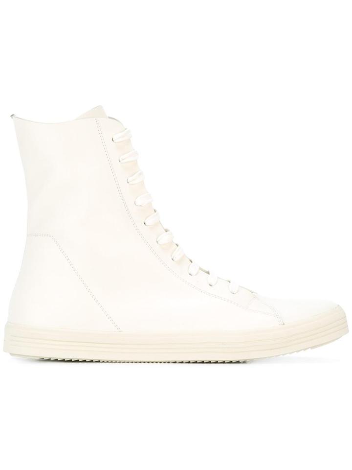 Rick Owens Hi-top Sneakers - White
