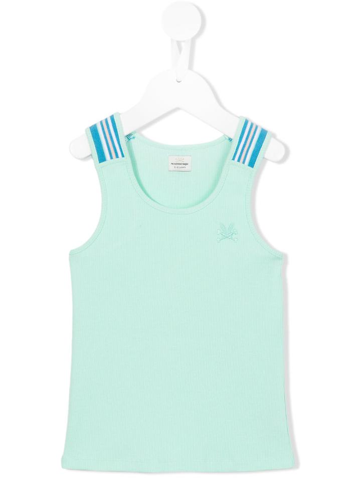 No Added Sugar Pop Tank, Girl's, Size: 11 Yrs, Blue