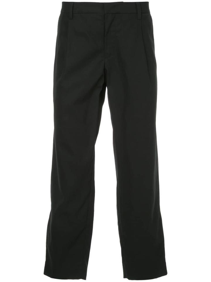 Ck Calvin Klein Cropped Tailored Trousers - Blue