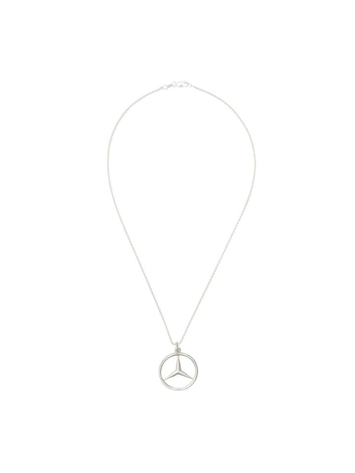 Hatton Labs Merc Pendant Necklace - White