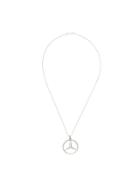 Hatton Labs Merc Pendant Necklace - White