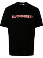 Blackbarrett Strikethrough Logo Print T-shirt
