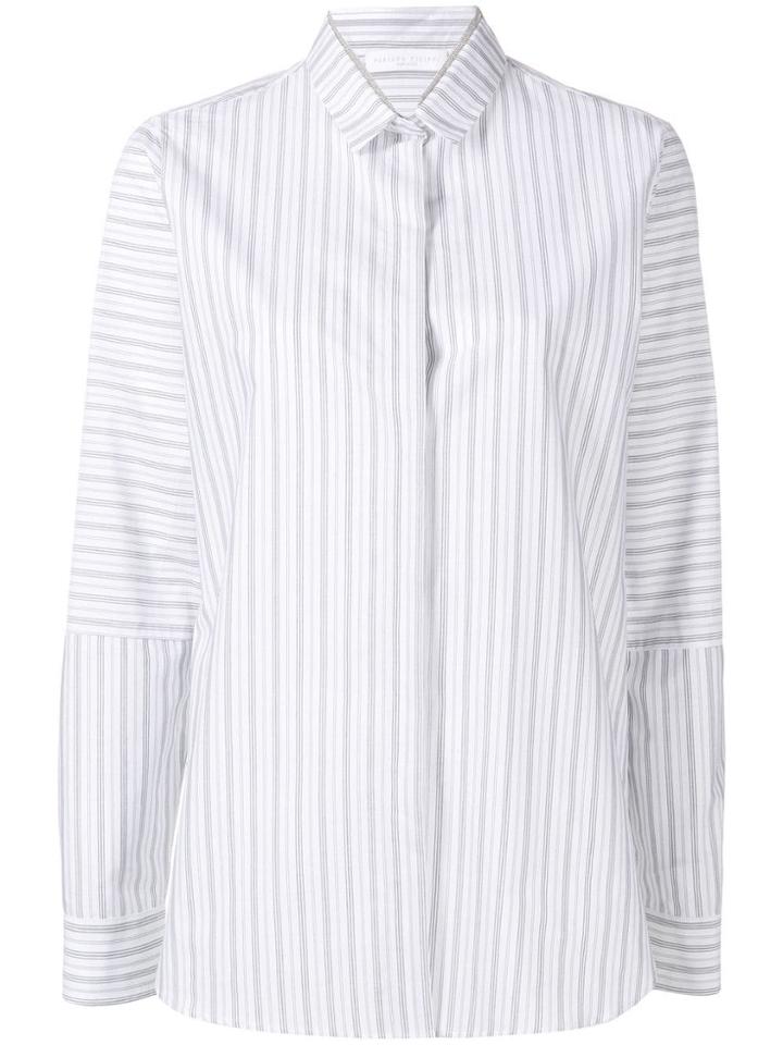 Fabiana Filippi Pinstriped Shirt - White