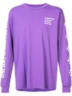 Converse Sneakersnstuff Dept Sweatshirt - Pink & Purple