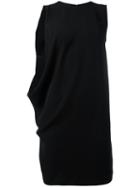 Mcq Alexander Mcqueen Round Neck Shift Dress, Women's, Size: 44, Black, Polyester