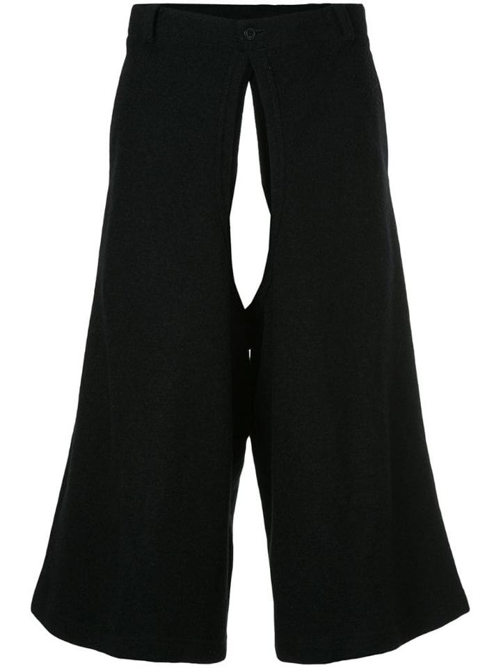 Comme Des Garçons Pre-owned Crotchless Trousers - Black