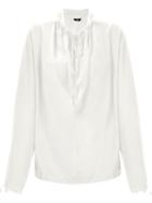 Uma Raquel Davidowicz - 'cevada' Blouse - Women - Silk - 44, White, Silk