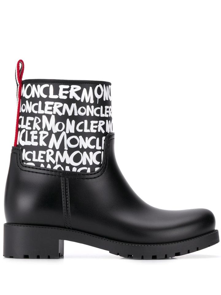 Moncler Ginette Rain Boots - Black