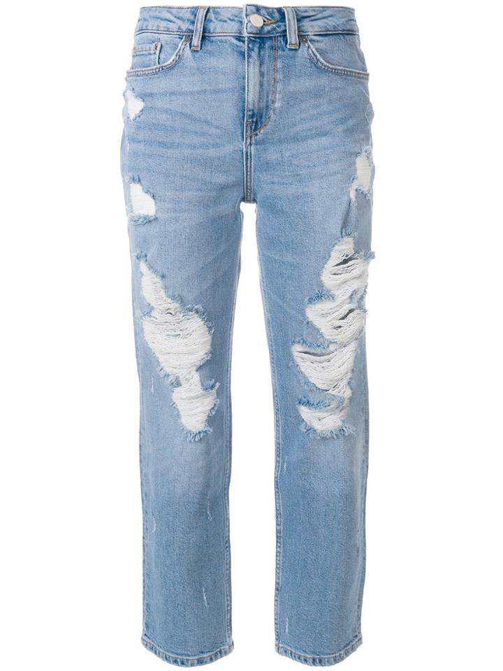 Tommy Hilfiger Slim Fit Cropped Jeans - Blue