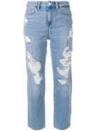 Tommy Hilfiger Slim Fit Cropped Jeans - Blue