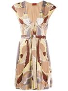 Missoni Pre-owned Fantasy Print Silk Dress - Neutrals