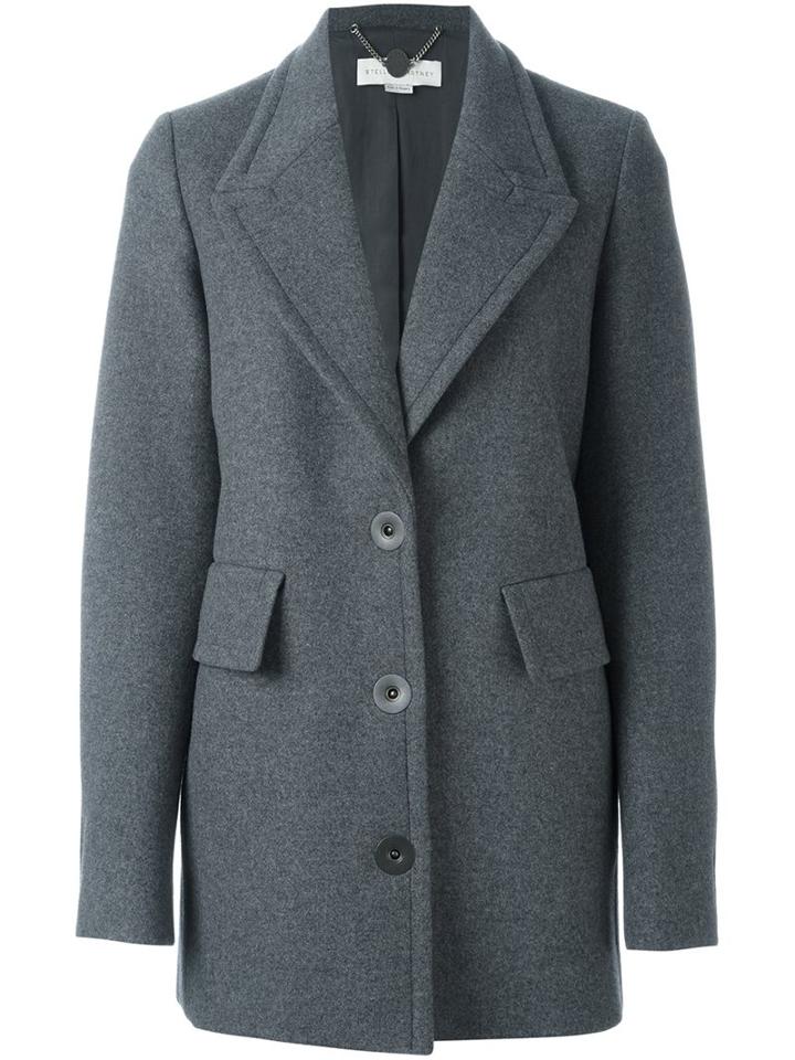 Stella Mccartney Peaked Lapel Coat