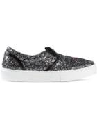 Chiara Ferragni 'popcorn And Coke' Glitter Slip-ons