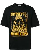Mcq Alexander Mcqueen Odyssey 93 Graphic Print T-shirt - Black