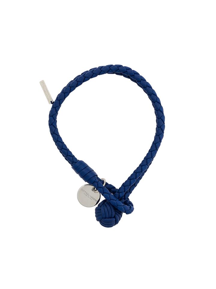 Bottega Veneta Woven Bracelet - Blue