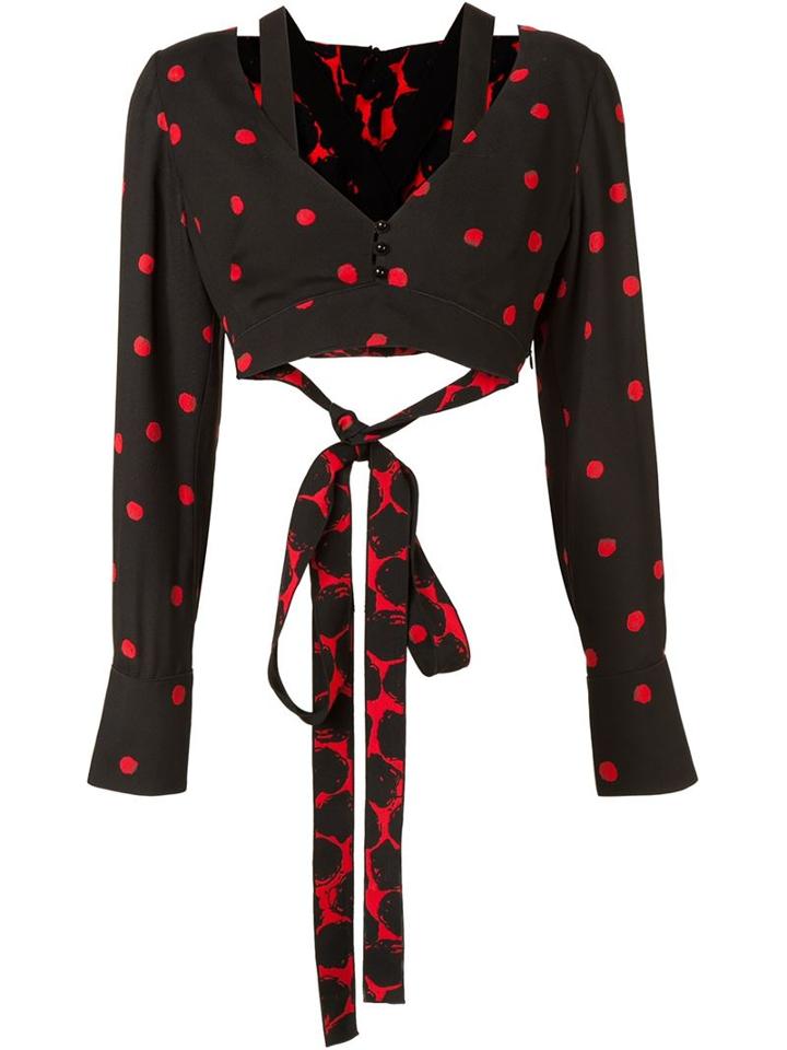 Proenza Schouler Long Sleeve Bolero Top