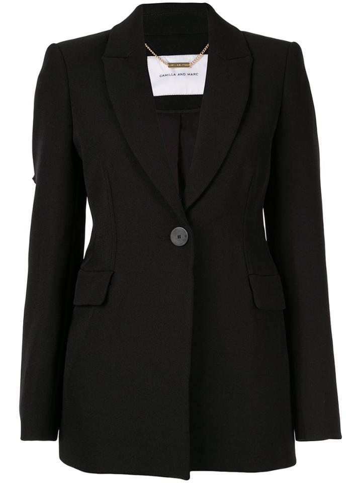 Camilla And Marc Bernardi Fitted Jacket - Black
