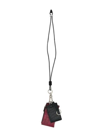 Not Guilty Homme Lanyard Wallet - Red