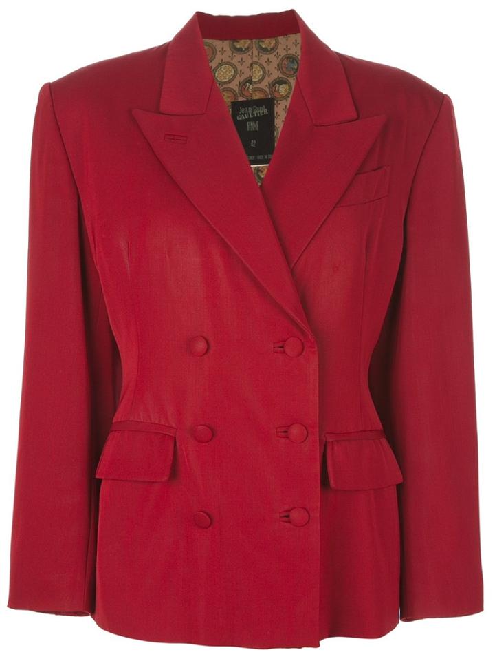 Jean Paul Gaultier Vintage Skirt Suit - Red