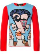 Comme Des Garçons Vintage Duggie Fields Sweater - Red