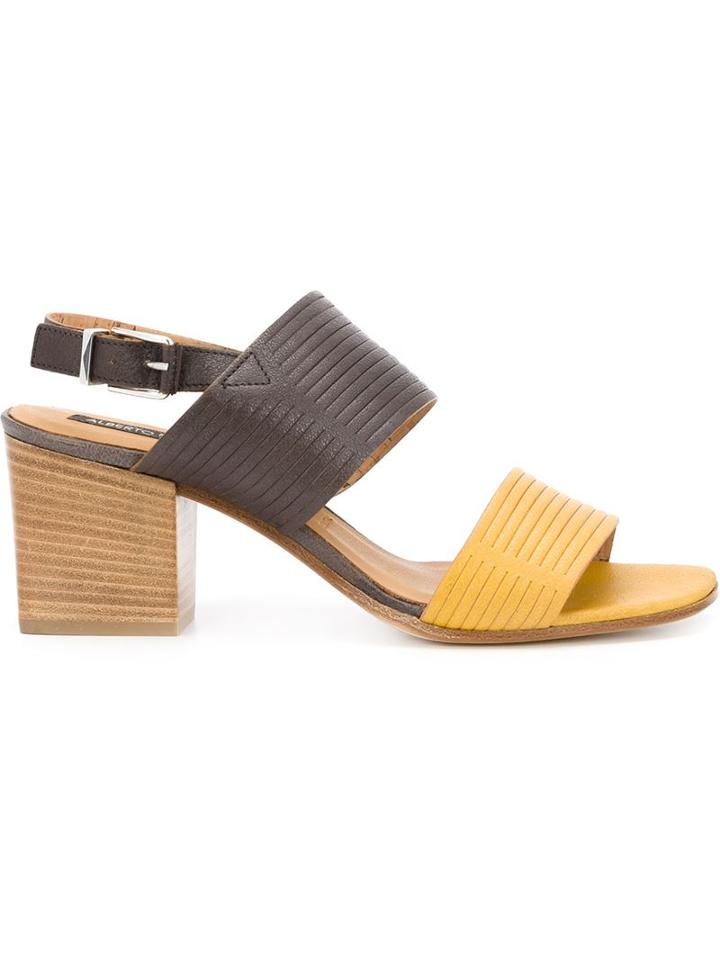 Alberto Fermani Block Heel Sandals