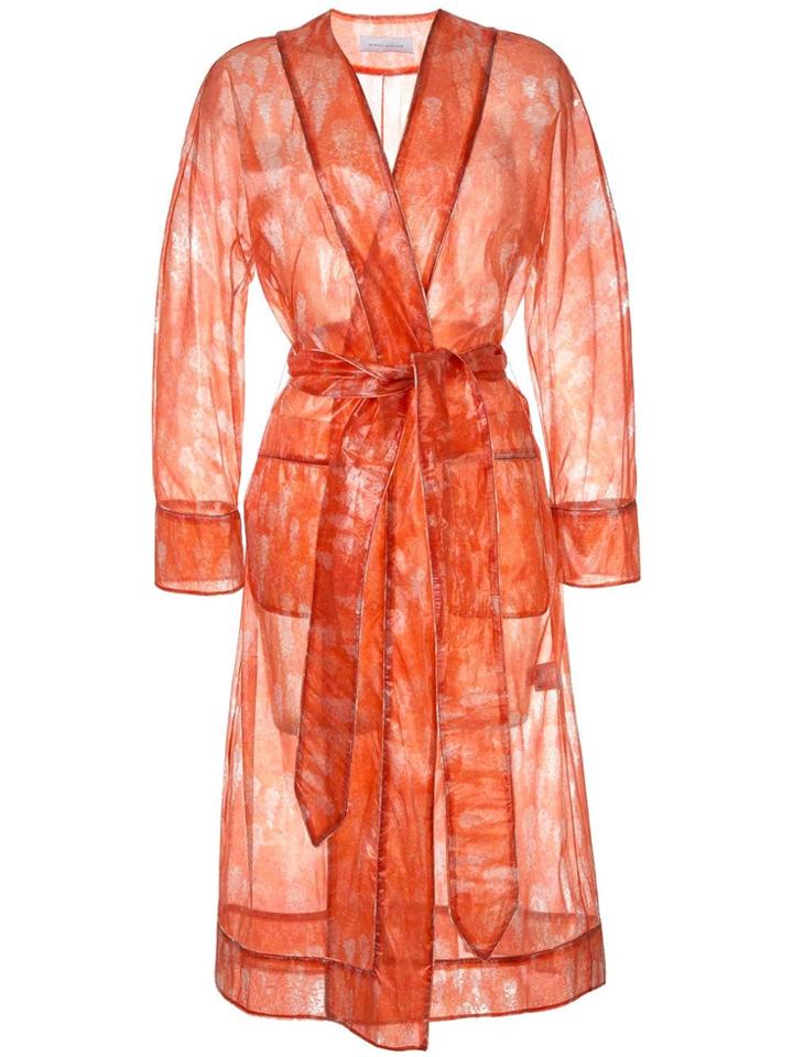 Marina Moscone Sheer Jacket - Do Not Use - Two-tone