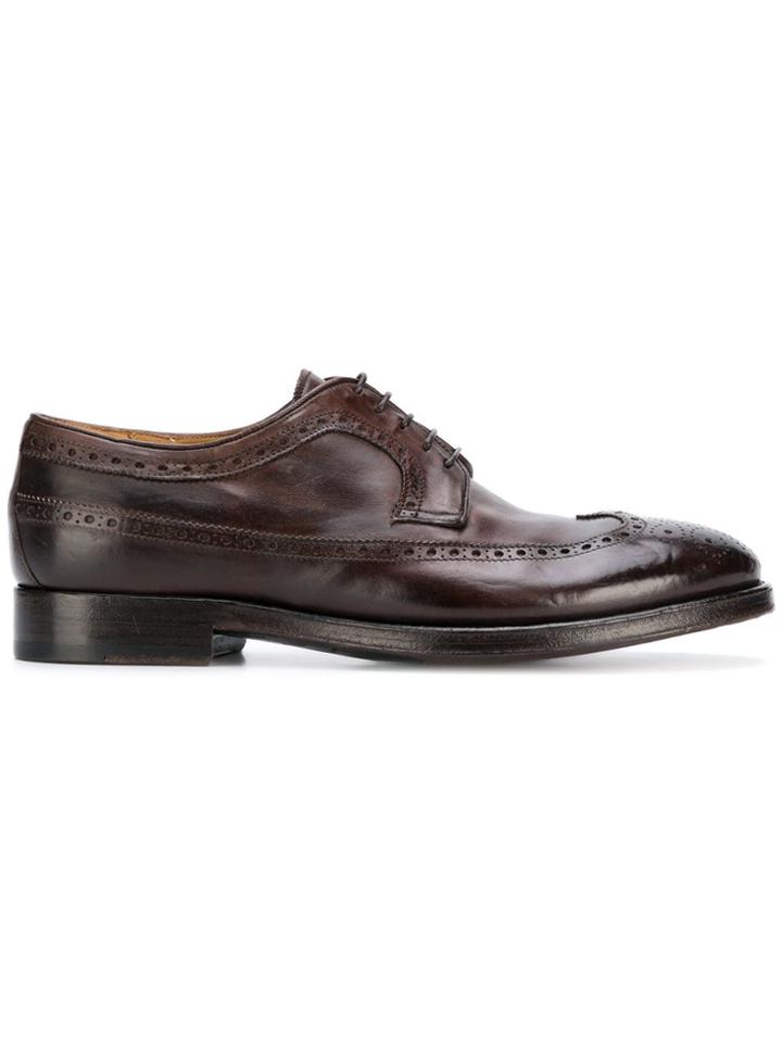 Alberto Fasciani Tonal Classic Brogues - Brown