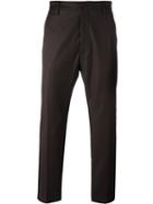 Pence Front Pleat Trousers, Men's, Size: 50, Brown, Virgin Wool