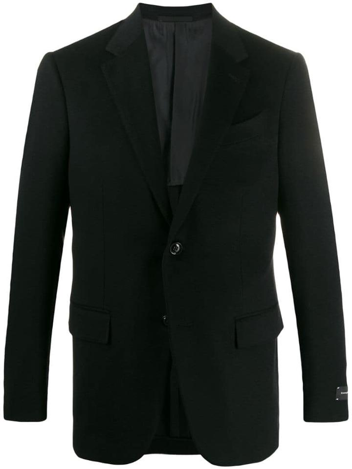 Ermenegildo Zegna Slim-fit Formal Blazer - Black
