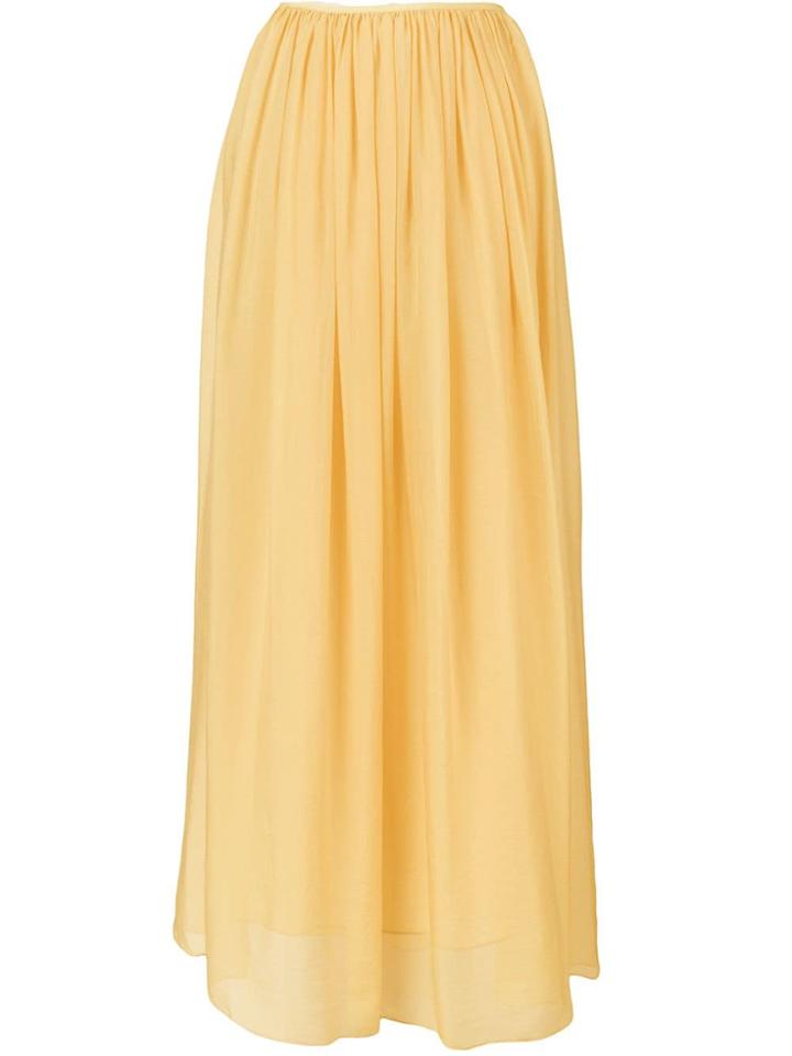 Forte Forte Draped Full Skirt - Yellow