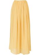 Forte Forte Draped Full Skirt - Yellow