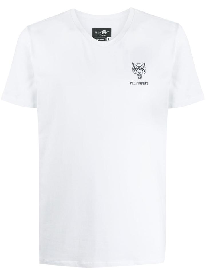 Plein Sport Chest Logo T-shirt - White