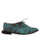 Fernanda Yamamoto Lace Print Lace-up Shoes