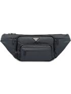 Prada Fabric Belt Bag - F0112 Lead Gray