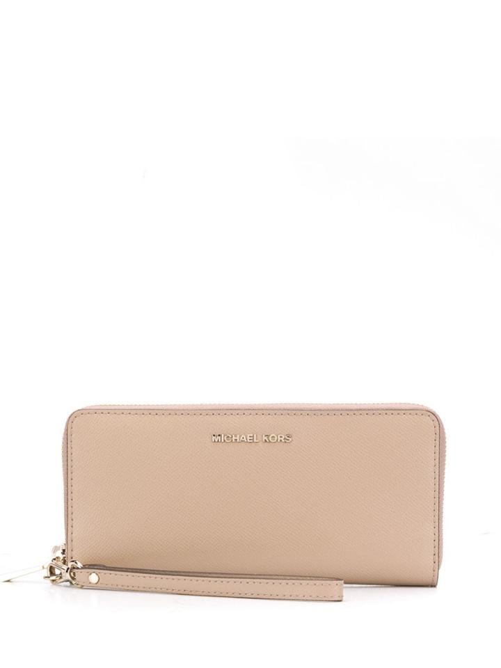 Michael Michael Kors Continental Wristlet - Neutrals